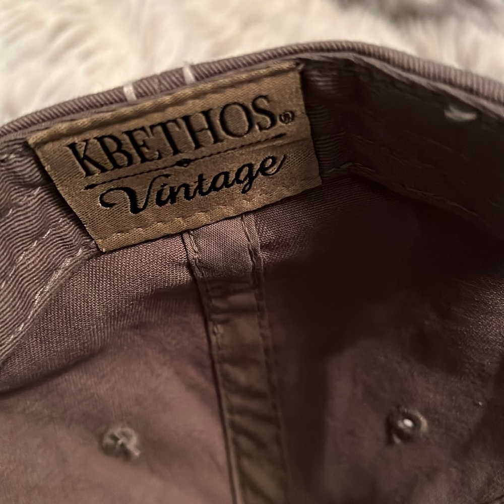 NWT Hold Your Horses Equestrian Themed Distressed Vintage-Wash Baseball HAT - Picture 5 of 7